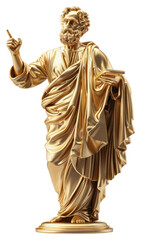 PNG Statue of god sculpture figurine bronze