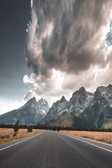 Scenic Drive: Exploring Wyoming's Grand Teton National Park in 4K image