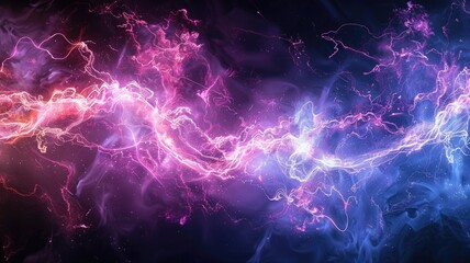 Sparkling Energy Explosion - obrazy, fototapety, plakaty