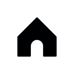 Social Media Icon Home Filled exactly equal to the real one