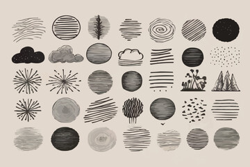 Hand drawn Abstract pattern