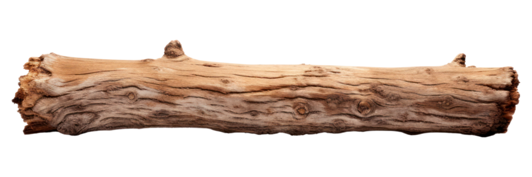 PNG Log wood driftwood white background. AI generated Image by rawpixel.