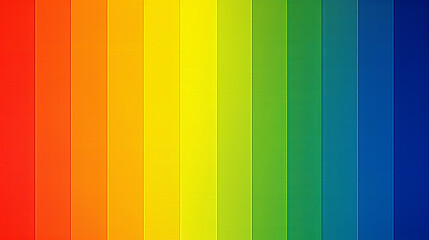 A colorful rainbow stripe background with a yellow stripe