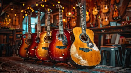 Melodic Lineup: Guitars Ready for the Club's Rhythm