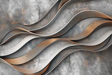 wallpaper 3d classic gray and brown light