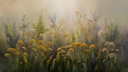 Foto op Canvas reeds in the morning © Riffaqat Hussain