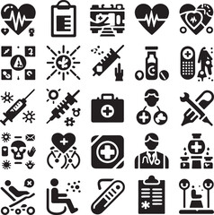 Healthcare Icons: Treatment, Prevention, Diagnosis & More



