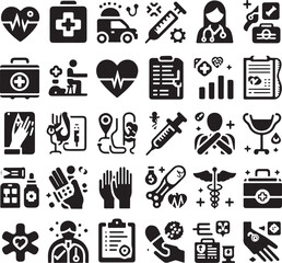 Healthcare Icons: Treatment, Prevention, Diagnosis & More



