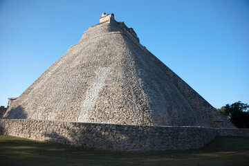 Mexico ruins of the Mayan city of Uxmal