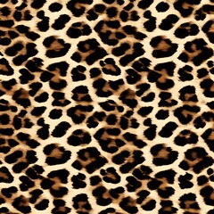 Fototapeta premium leopard print fashionable background texture animal pattern for textiles, stylish design