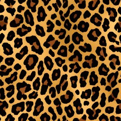 Fototapeta premium leopard print fashionable background texture animal pattern for textiles, stylish design