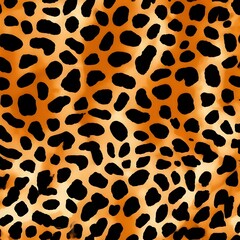 Fototapeta premium leopard print fashionable background texture animal pattern for textiles, stylish design