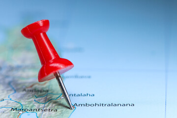 Ambohitralanana, Madagascar pin on map