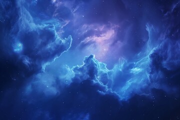 Cosmic cloud space, nebula, cosmos, starry universe, background and wallpaper - obrazy, fototapety, plakaty