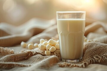 A glass of milk . World Milk Day