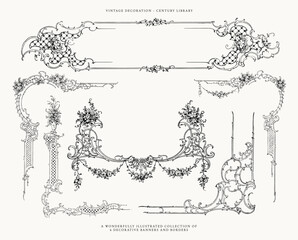 Chinoiserie Style Frames and Borders Perfect Wedding Invitations