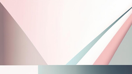 Obraz premium minimalistic abstract design bridge