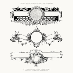 Border and Banner Clipart - Vector Art for Invitations and Design