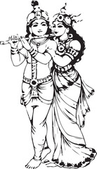 Romantic radha krishna images victors, illustration,