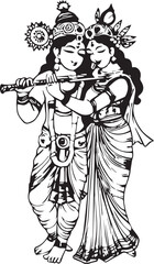 Romantic radha krishna images victors, illustration,