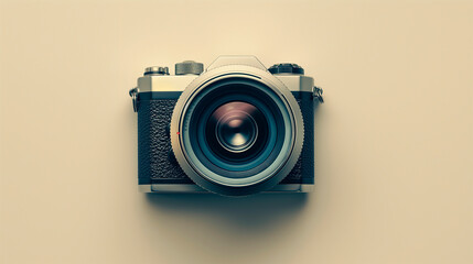 Fototapeta premium a camera with a lens