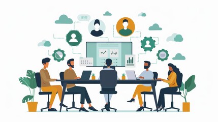 Remote Work Collaboration: Telecommuting and Team Effort