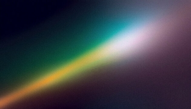 Abstract grainy spectrum light effect