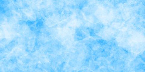 Obraz premium Abstract sky blue fantasy watercolor background texture .splash acrylic blue background .banner for wallpaper .watercolor wash aqua painted texture .abstract hand paint with stain backdrop .