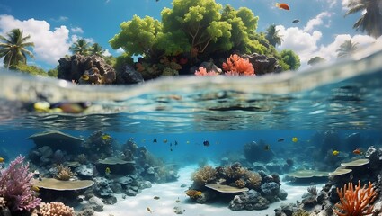 beautiful beach and water places