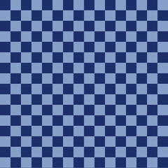 popular checker blue chess square abstract background. Chessboard seamless pattern