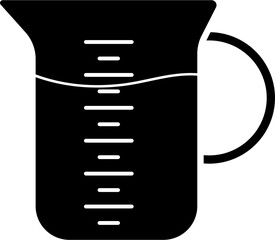 Measuring Jug Icon Vector