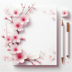 background with sakura