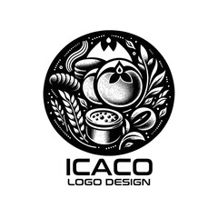 Icaco Vector Logo Design