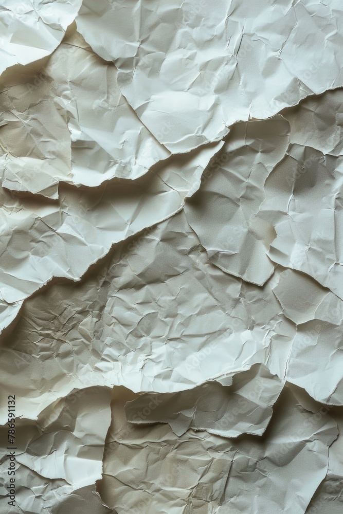Aufkleber A close up view of a piece of paper on a table. Suitable for office and business concepts