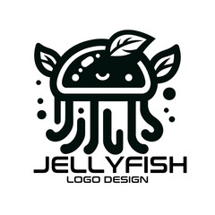 Jellyfish Vector Logo Design