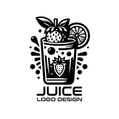 Juice Vector Logo Design
