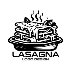 Lasagna Vector Logo Design