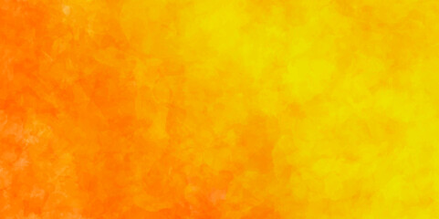 Abstract orange and yellow fantasy watercolor background texture .splash acrylic color background .banner for wallpaper .watercolor wash aqua painted texture .abstract hand paint with stain backdrop .