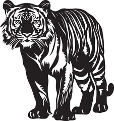 Tiger Silhouette