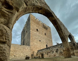 Die mittelalterliche Burg von Kolossi, Zypern