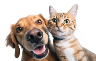 PNG  Cat and dog mammal animal nose - obrazy, fototapety, plakaty