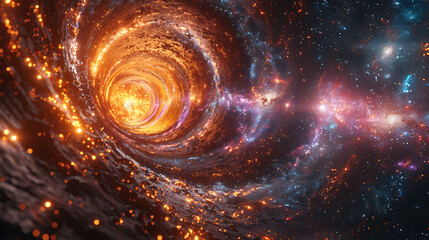 spiral galaxy background