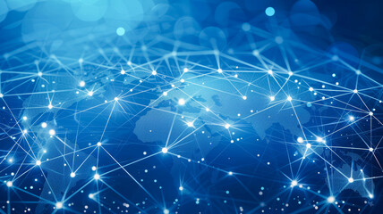 International shipping and supply chain illustration. Concept of global import and export, distribution and transportation on a world map background.