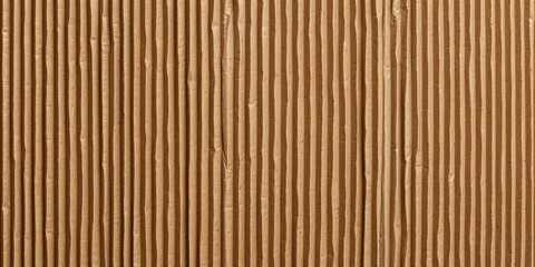 Detailed view of a textured brown corrugated wall, suitable for industrial or construction themes