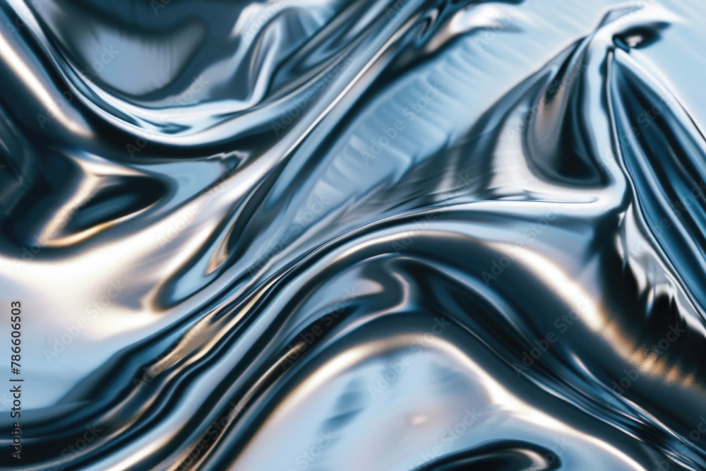 Poster Close up view of a shiny surface. Suitable for backgrounds