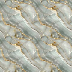 Abstract marble onyx texture with gold veins. Seamless background.