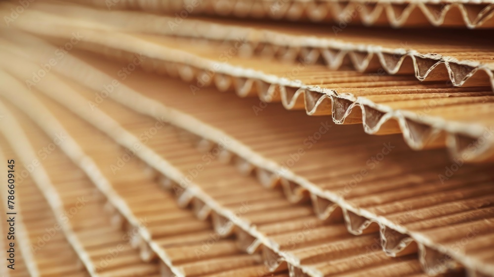 Poster a stack of bamboo sticks, versatile for various projects