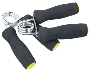 Hand grip strengthener. Fitness gym training equipment. Foam hand grip gripper strengthener exerciser trainer forearm. Hand muscle expander. Heavy strength grips arm exercise wrist. Professional sport