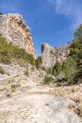 Mountains in the south of Spain. NAtional park in Alcoi Spain. 