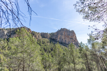 Mountains in the south of Spain. NAtional park in Alcoi Spain. 
